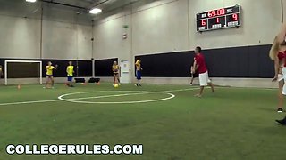 Rules - joy and games with university sluts Kayleigh Nichole, Megan Matthews, Carter Cruise and more