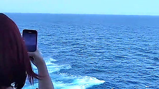 Fucked in the Public Toilet of the Boat