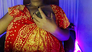 Hot Desi Girl Pregnant Lady Nude Boobs Press Pussy Show Dildo Pussy Fucking