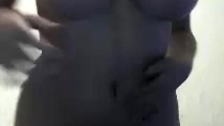 Big boobs milf masturbates with her dildo