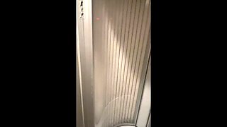 KIMBER WOODS MOM FUCKS SON IN TANNING BED ! CUM INSIDE ME SON !