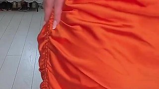 Catwalk Farts in Heels and Dress
