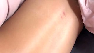 Classmate Home Alone Lets Me Touch Her Tight Pussy - Lesbian Creampie Fun