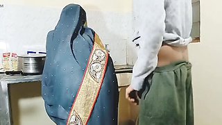 Hot Indian Aunty Vija Romantic Kitchen Sex - Full HD Homemade XXX Video