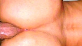 A busty babe with a juicy and perfectly shaped ass has it fucked hard