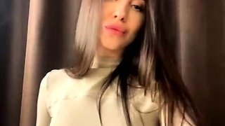 Teen Cute Italian Brunette Solo At