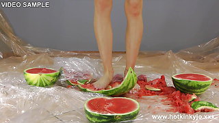 Watermelon Crushing and Anal Fisting Fun Plus Prolapse by Hotkinkyjo