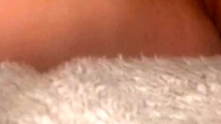 Amateur close up ass toying
