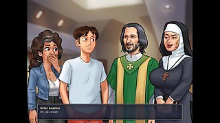 Summertime Saga Cap 79 - the Hospital Receptionist Gives Me a Blowjob