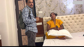 Mature Big Tits Horny Indian Bhabhi Fucked by TV Engineer