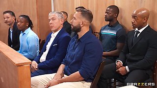 Will Pounder, Cherie Deville And Scott Nails In Takes Multiple Big Cocks Before Going To Prison