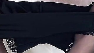 Sexy Aunty Sandra with New Panties