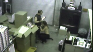 Fucking her Boss at warehouse