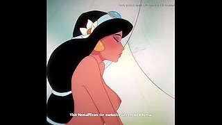 Princess Jasmine Fucked Hard by Aladdin - 3D Hentai Cartoon Sex