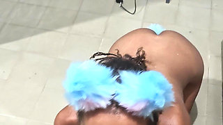 Submissive Playing in the Kitchen