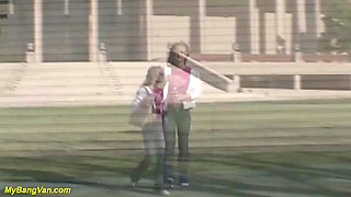 Her first bang van orgy