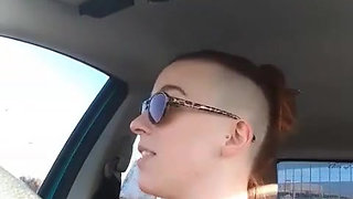 Alt Redhead Cums After Public Exhibitionism