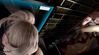 Elf Warrior crawls out of your TV to SUCK you off POV - 3D VR Hentai Sex Animation by VirtualHeaven