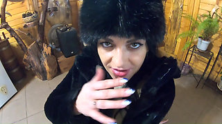 Milfycalla Compilation - Fetish Sex, Blow-jobs and Rough Sex While Wearing Sexy Fur Coats -2-