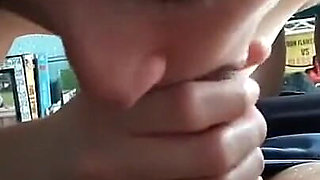 19 Yrs Old College Girl Blows a Cock Until He Cums 3 Times and She Swallows