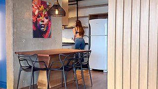 Stepmom's Steamy Thrill: POV Passion with Her Curvy Charm