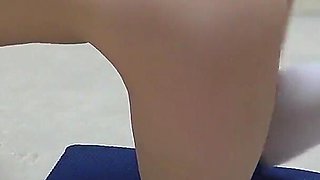 Thong Leotard Wedgie Ass and Pussy Exercise Japanese Girl Mai Hoshikawa