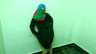 Hijab Girl Want Doggy Style by Step Brother