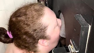Glory Hole Blowjobs and Brunettes