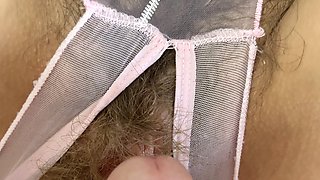 POV: Cum on My Holes in Crotchless Panties From Behind (12:11) 4K