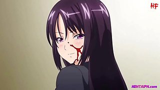 Animation honeys with immense bumpers, Rikujoubu Joshi and Nama Onaho are always in the mood for fucky-fucky