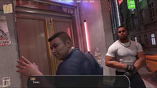 Steamy visual novel gameplay with erotic stories and game tips