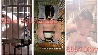 Slave Doll Aaruna Diary 3 (locked in Crate Life Chastity Belt Orgasm Squirting, Electric Butt Plug)