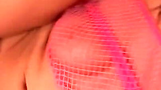 Red hair woman pussy pump and ass fucking threesome cum in mouth