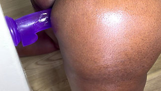 Trying Not to Get Caught Taking Backshots Mastubating.