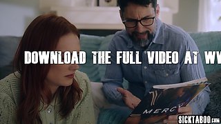 Ebony mommy and hottie wife served husband