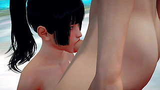 My Real Desire 32 - Alex & Mila’s Beach Sex: Blowjob, Fingering & Creampie