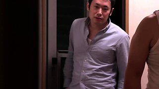 Flexible Asian fucked in hardcore threesome