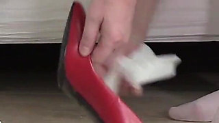 A Creampie of a Mature Nurse Under a Medical Uniform