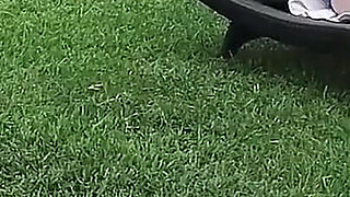 I Recorded My Stepsister Sunbathing Naked and Masturbating in the Garden