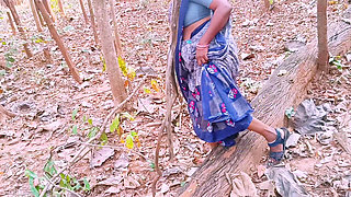 Desi Outdoor Fuck. Indian Bhabi Fucking Husbend's Brother Big Dick in Forest. Telugu Dirty Talks.