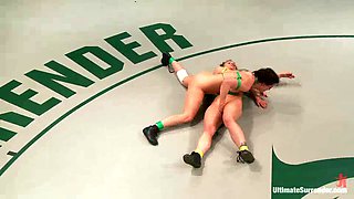 Rookie Ranked 6th Takes On Fitness Model Ranked 7th Brutal Non-Scripted Action. Loser Gets Fucked - Kink