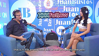 Little Kinky Colombian Mayraoficial Cums on the Sybian Machine - Juan Bustos Podcast
