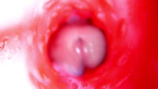 4K Pussy Close-Up: Internal ASMR Orgasm with Sexy Redhead & Big Cock