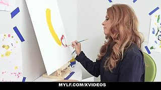 Horny MILFs in Lingerie - Outdoor Threesome & Big Tits Compilation