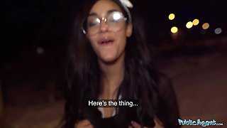 Capri Lmonde is fucked hard over a washing machine by a huge cock
