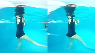 Schoolgirl Pool Diving Vr Part 1 - Voyeur Hidden Camera