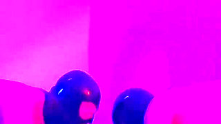 Pegging Our Slaves While They Suck a Double-ended Dildo