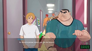 Hentai visual novel, adult cartoons, friends wife