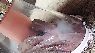 Morning Handjob with My Cute Sex Toy