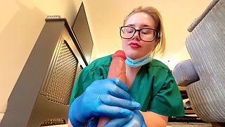 Nurse Drains Your Cock After Too Many Boner Pills